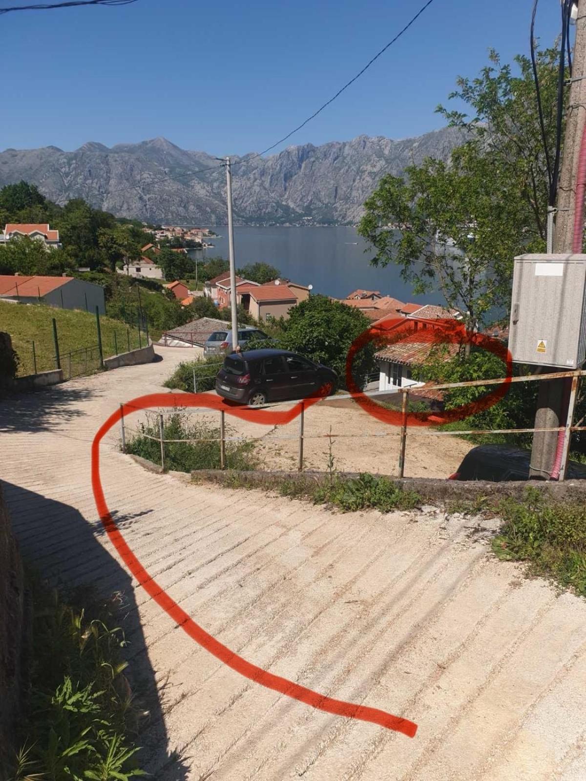 House With Big Terrace And Beautiful Sea View Vila Kotor Exterior foto